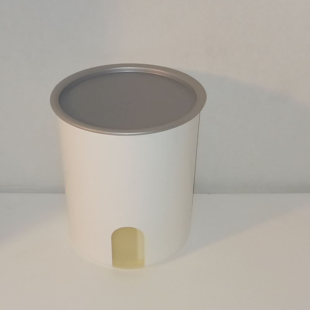Tuppereare One Touch Canister Set - White/Gray - Vintage - Picture 2 of 10